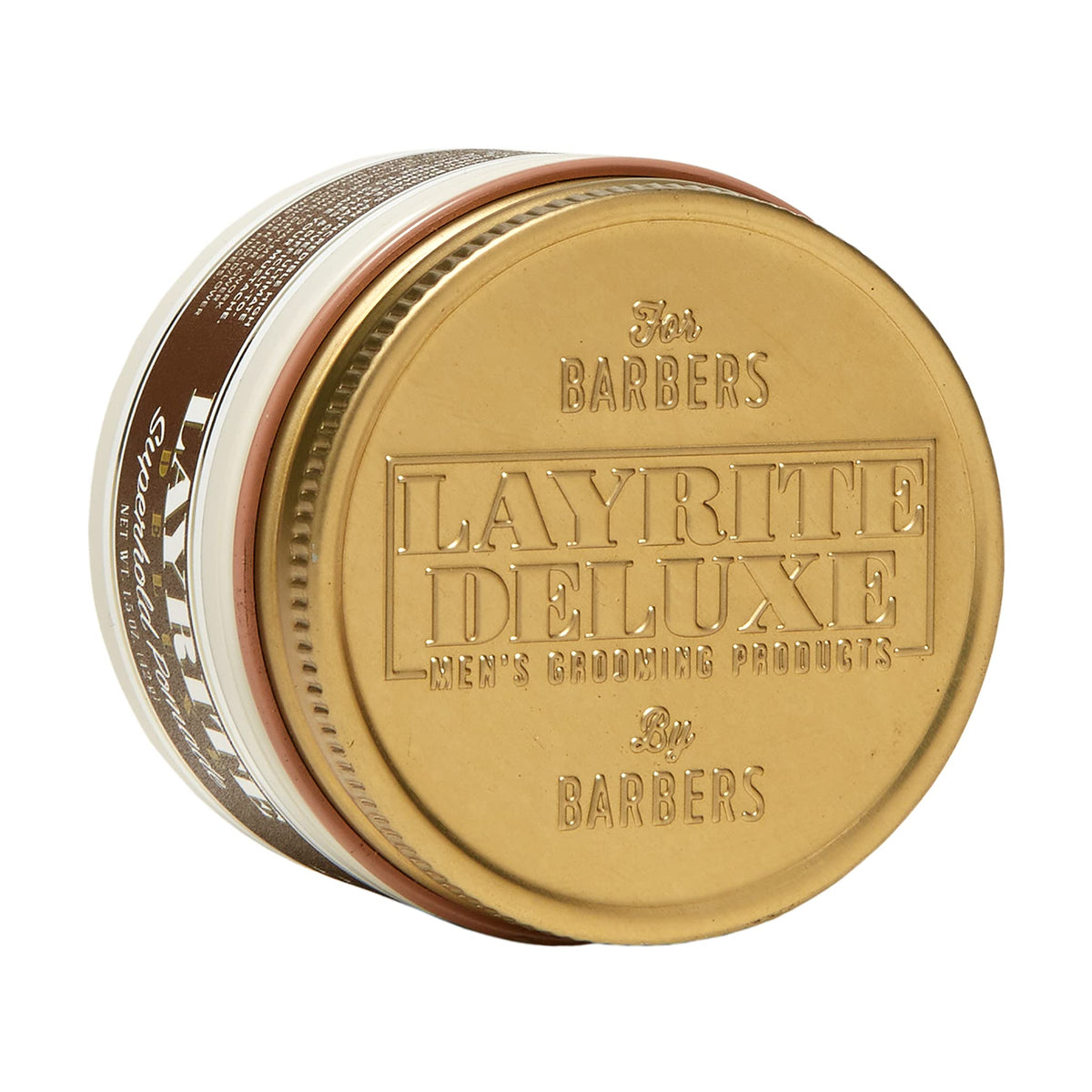 Layrite Superhold applied in hair during styling, brand helps shape high-volume looks