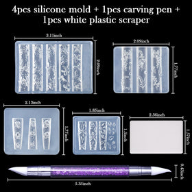 Laza double-head carving pen detail for precise pressing and shaping