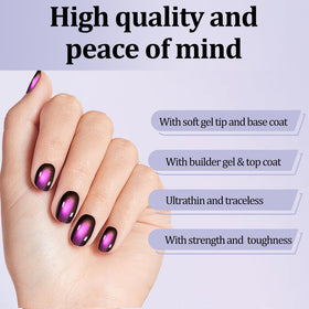 Laza hand wearing nails demonstrating comfortable daily-use fit