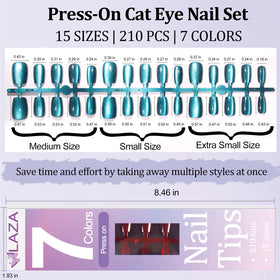 Laza seven-color layout showcasing mix-and-match styling versatility
