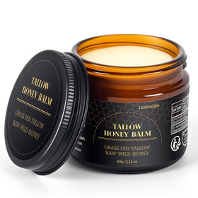 Lazibudgha front tin showing label and compact 2.1oz size, clear product identity and portability