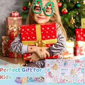 LCDGTJ party scene with kids using kit for fast festive decorations