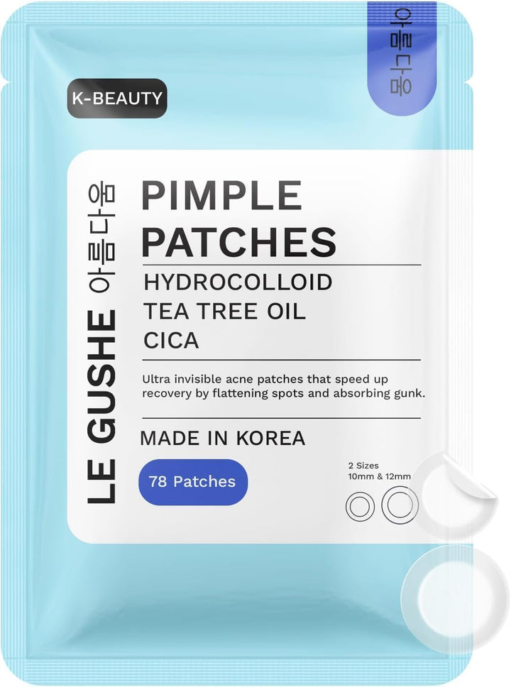LE GUSHE front packaging showing clean dots and benefits