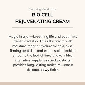 Le Mieux model applying cream to face showing daily skincare results