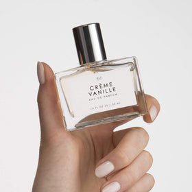 Le Monde Gourmand bottle on dressing table showing daily-ready fragrance convenience