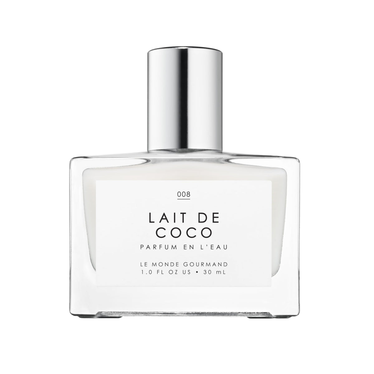 Le Monde Gourmand front bottle shot shows compact travel-friendly perfume