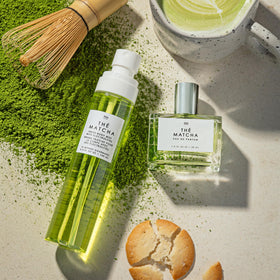 Le Monde Gourmand bottle on a coffee table styled to show everyday wearability