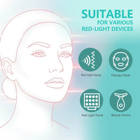 LE SECRET being applied to neck demonstrating soothing effect on delicate skin