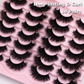 LEAFMOON lashes worn in daytime look, enhances eyes without heaviness