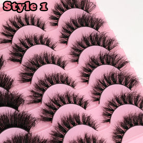 LEAFMOON faux mink strand texture highlighting soft fibers and lightweight feel