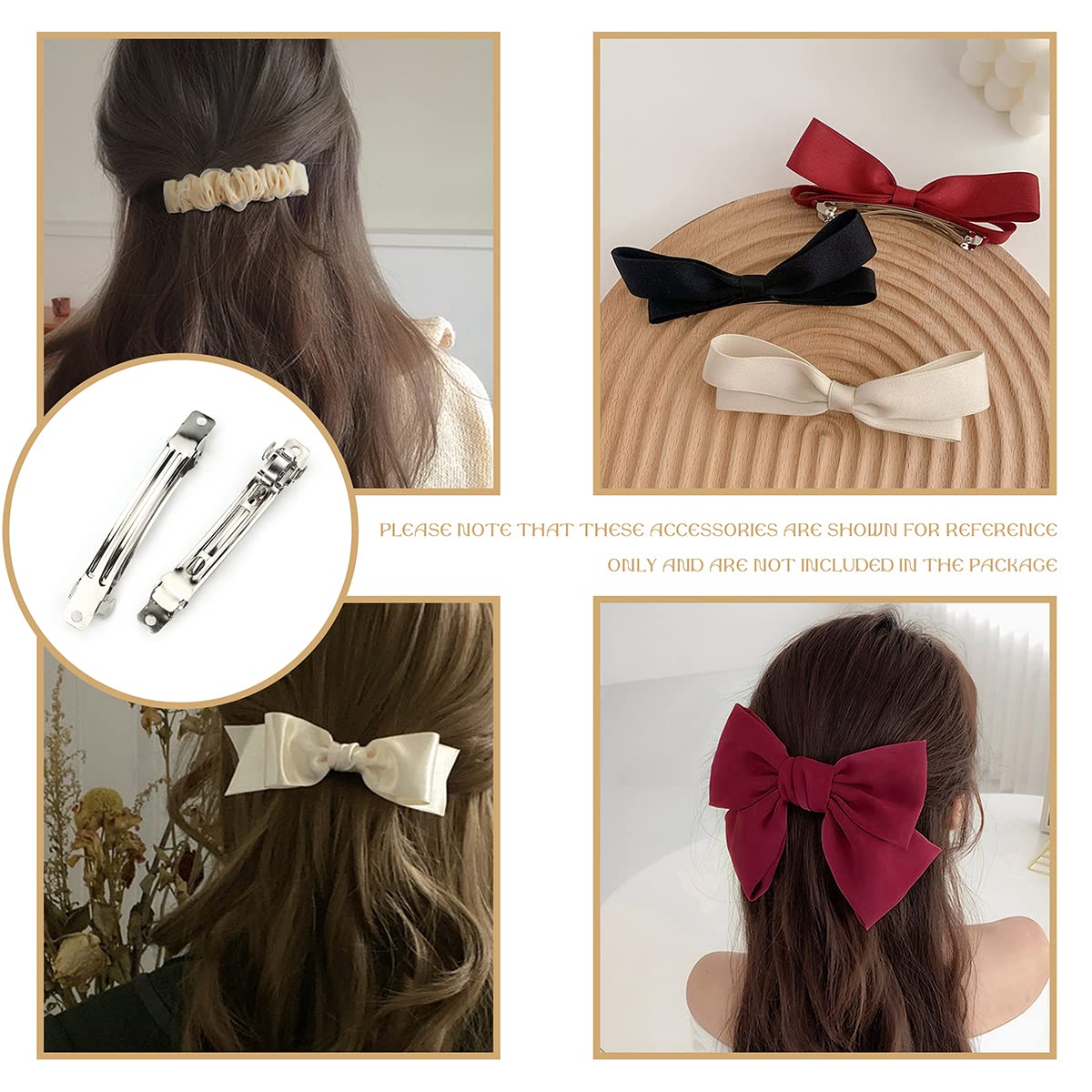 LEEFONE clip worn in hair showing polished accessory and styling benefit