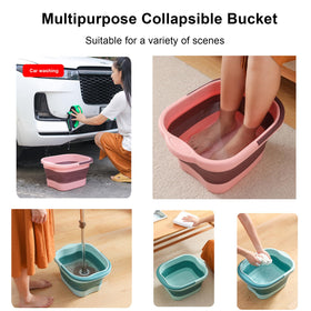 Leemeimei foot bath folded and packaged, convenient storage and travel-ready