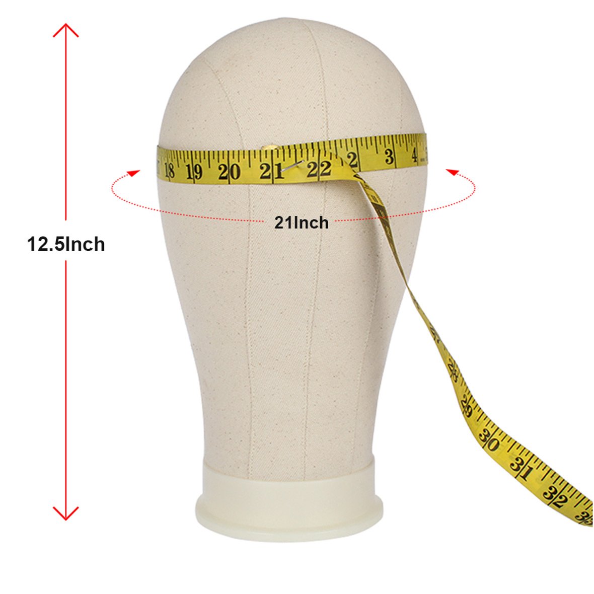 Leeven top detail highlighting canvas texture for secure t-pin hold
