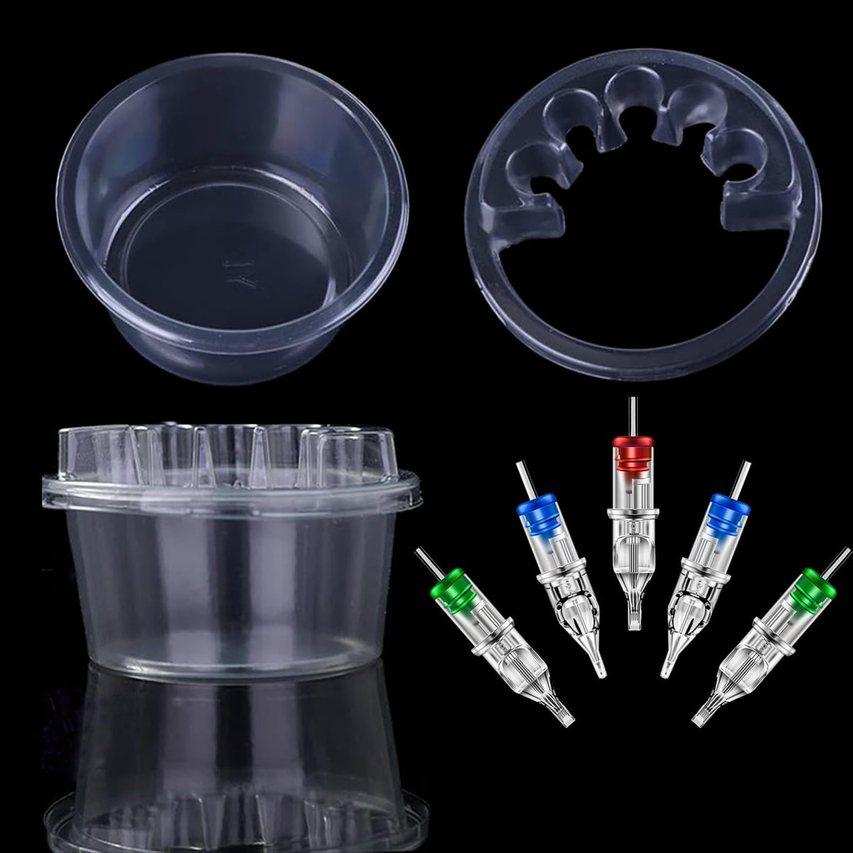 LEEYUKA detachable base holding ink to prevent spills and aid cleanup