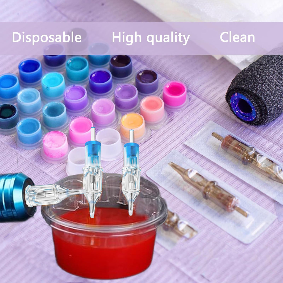 LEEYUKA hive cup in studio use keeping cartridges organized and accessible