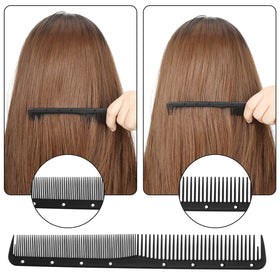 Leinuosen 12 combs arranged to show quantity and ready salon use