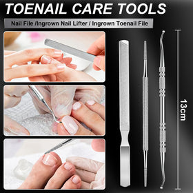 Leipple scale comparison showing clipper size relative to fingers for accurate selection