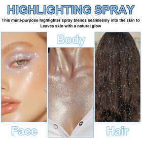 LemonSac Glint-Rainbow adding subtle sheen to styled hair