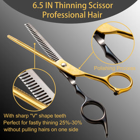 lengnoyp combs and clips layflat organized for sectioning and styling