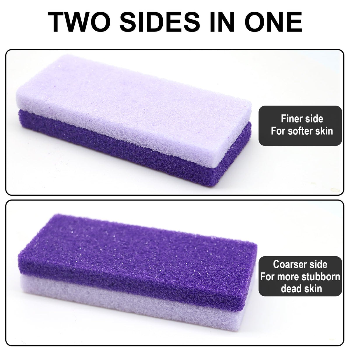lenpestia hand holding pumice stone demonstrating comfortable ergonomic grip