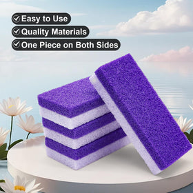 lenpestia pumice used in shower on heel for controlled callus removal