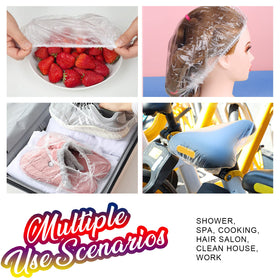 LEOBRO cap protecting hair during salon treatment for mess-free results