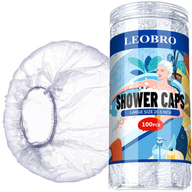 LEOBRO front jar packaging showing 100 caps, convenient storage benefit
