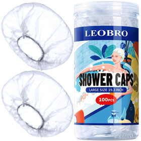 LEOBRO front packaging showing 100 clear caps and product count benefit