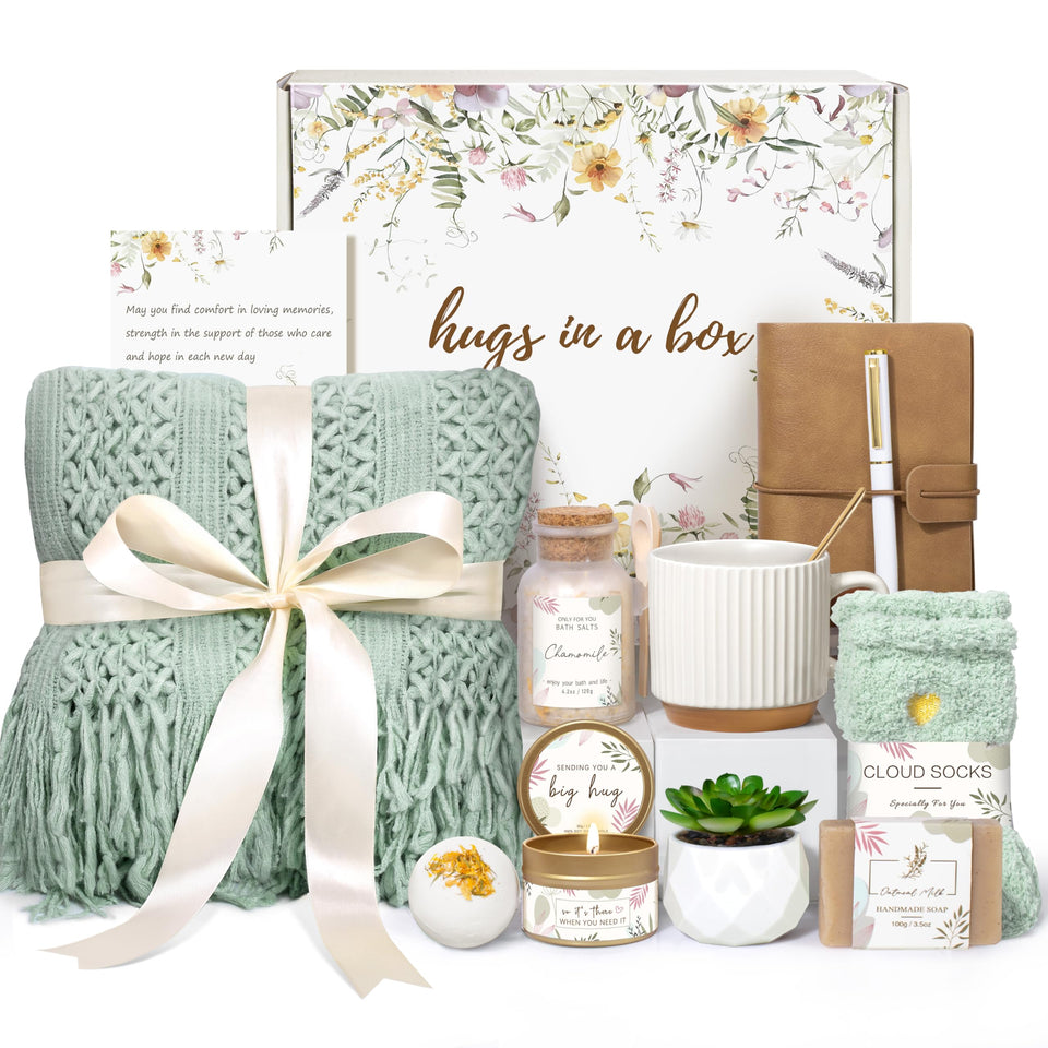 Lepiche front packaging sage green box showing elegant gift presentation and easy gifting