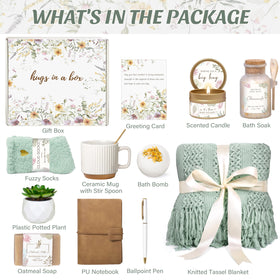 Lepiche gift box ready to ship lifestyle scene showing presentable, hassle-free gifting