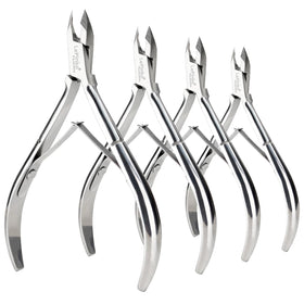 LePinko front view of four nippers showing professional set and quick selection