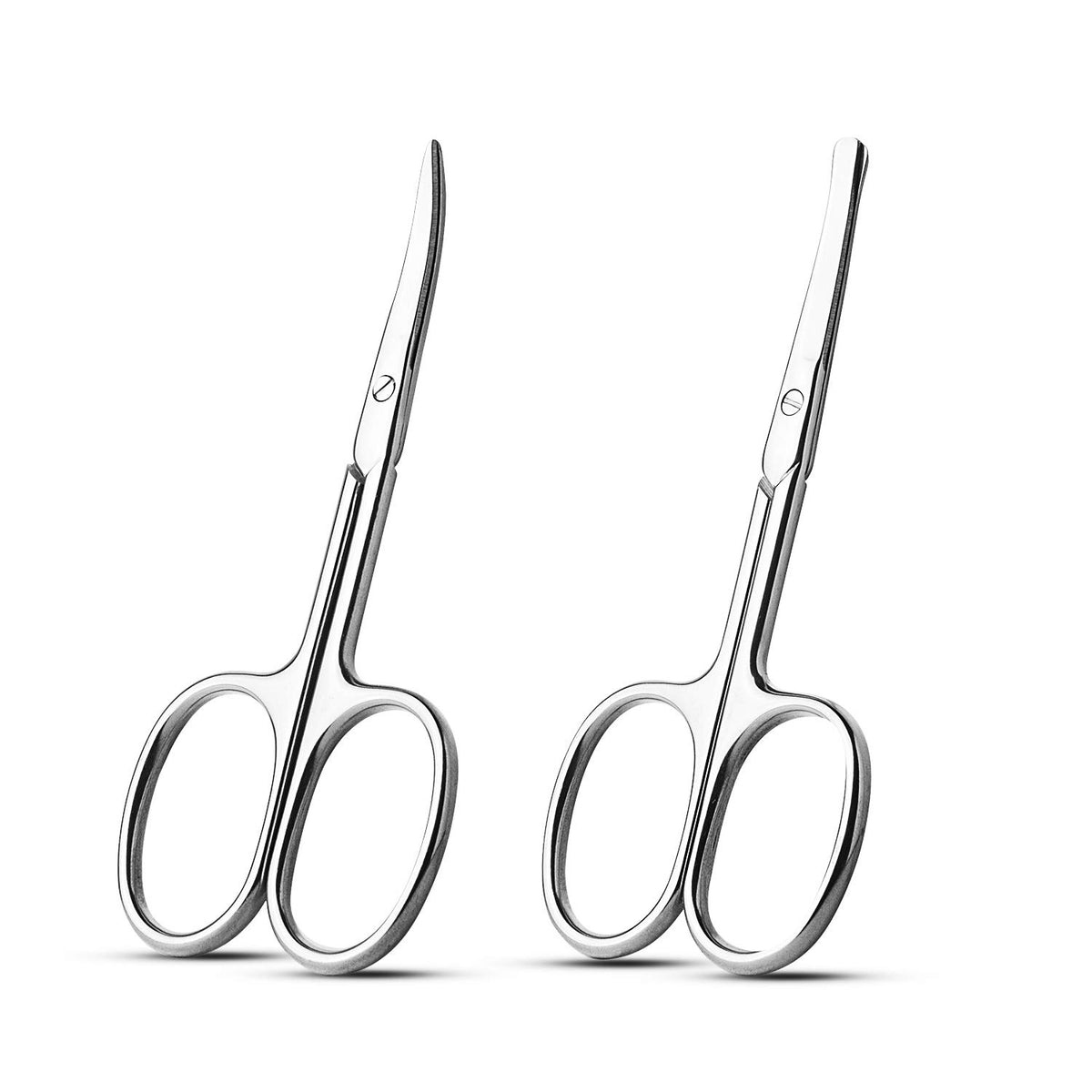 LePinko front packaging of grooming scissors set showing compact case and tools for easy travel
