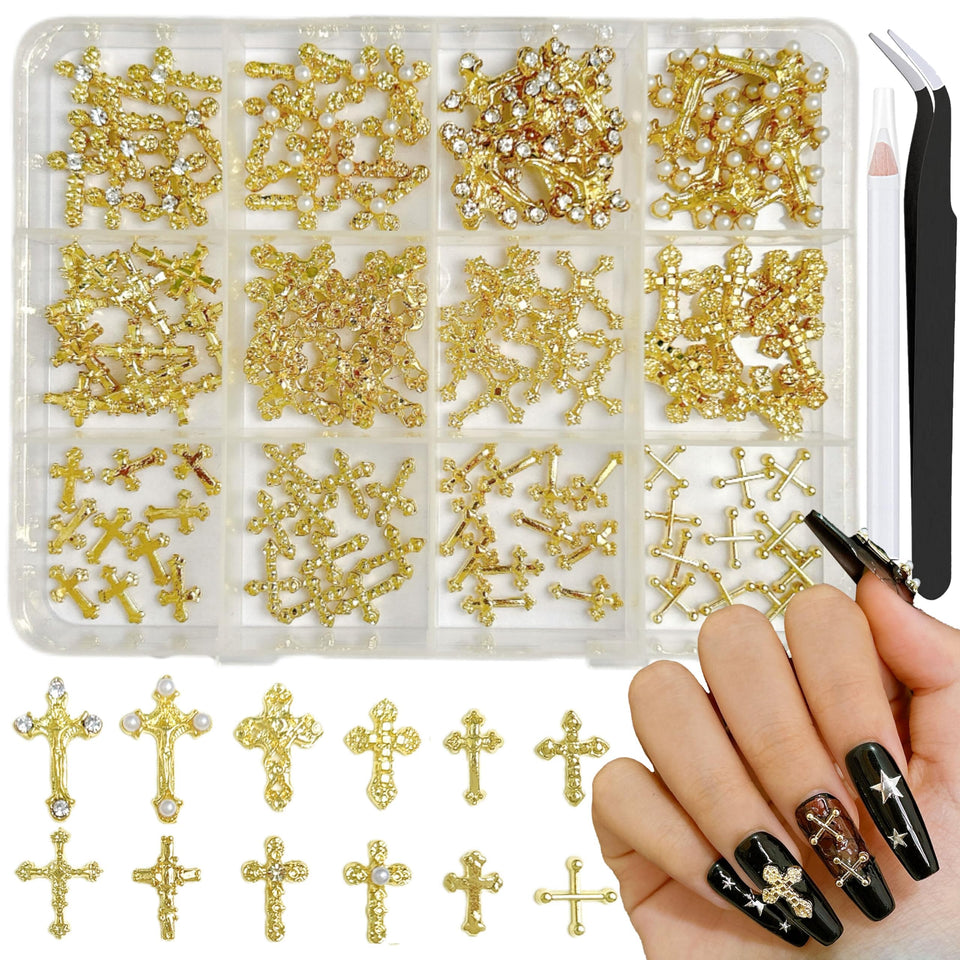 LERBOU front packaging showing gold charms and 120-piece kit for versatile designs
