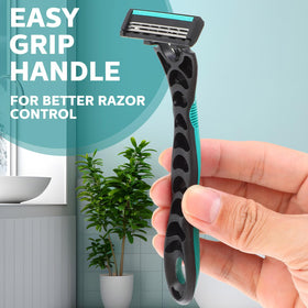 Leriton textured rubber handle detail offering a secure non-slip grip