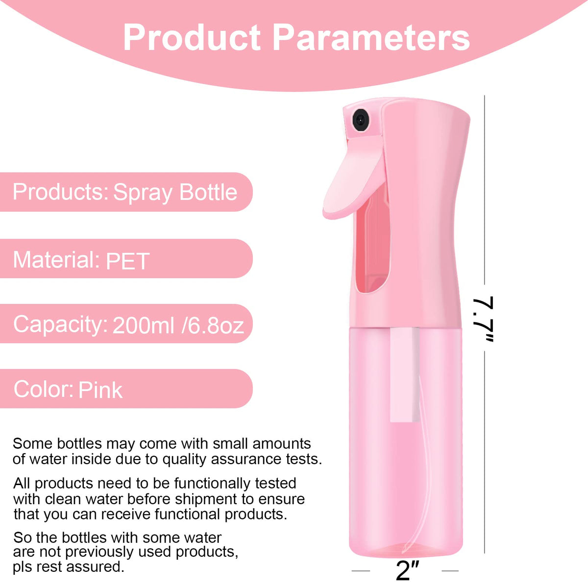 LERPOLOR close-up of 0.3mm nozzle highlighting fine mist performance and even coverage