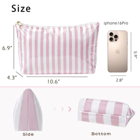 Lestikave bag standing upright on flat base for stable storage and easy packing