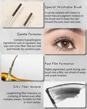 Lestpola before and after lash comparison showing visible lengthening benefit