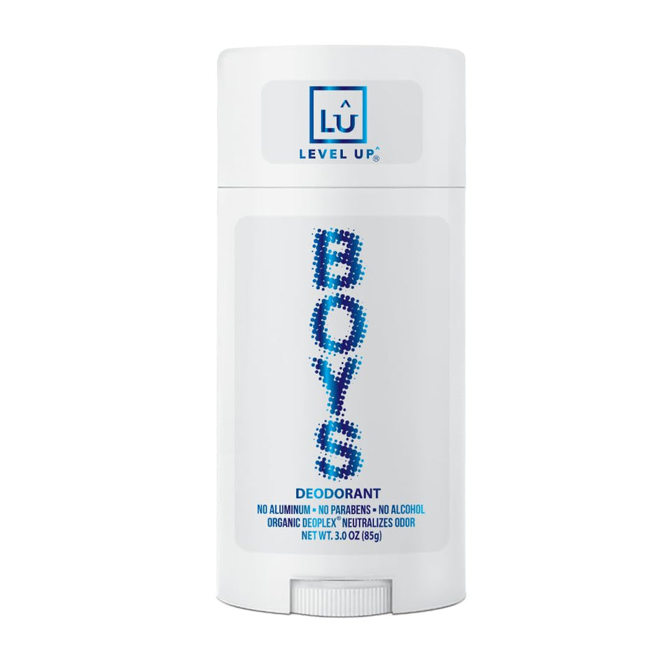 Level Up front packaging showing gentle formula and kid-friendly design for confidence