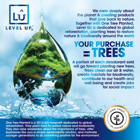 Level Up label detail showing ingredient claims and safety benefits clearly