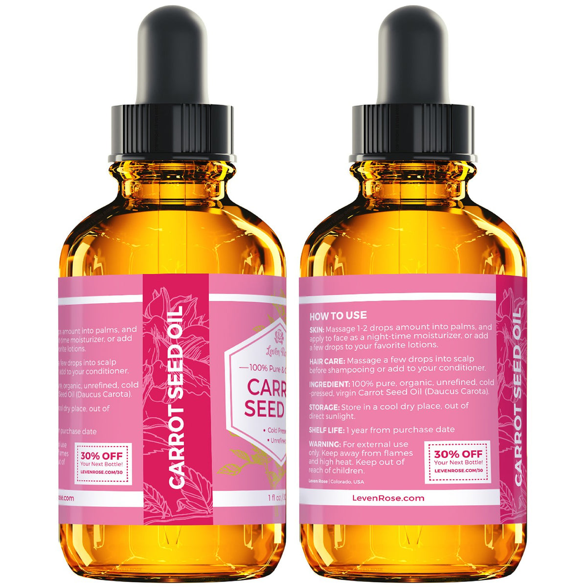 Leven Rose smoothing oil onto hair ends to reduce frizz and add shine