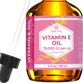 Leven Rose front bottle 4 oz showing label and pipette, clear benefit: purity