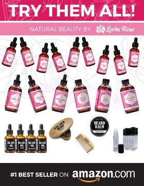 Leven Rose bottle on bathroom vanity conveying clean-beauty daily use