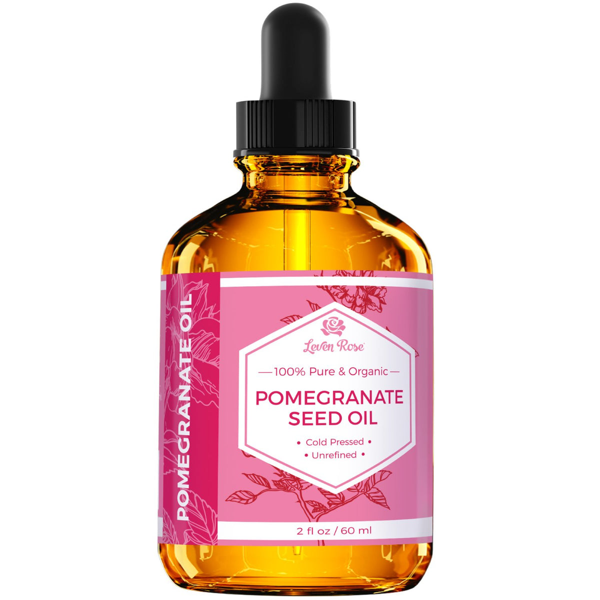 Leven Rose close-up texture of oil highlighting fast absorption benefit