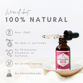 Leven Rose using oil on hair ends to add shine and reduce frizz