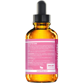 Leven Rose bottle on vanity conveying daily routine and elegant simplicity