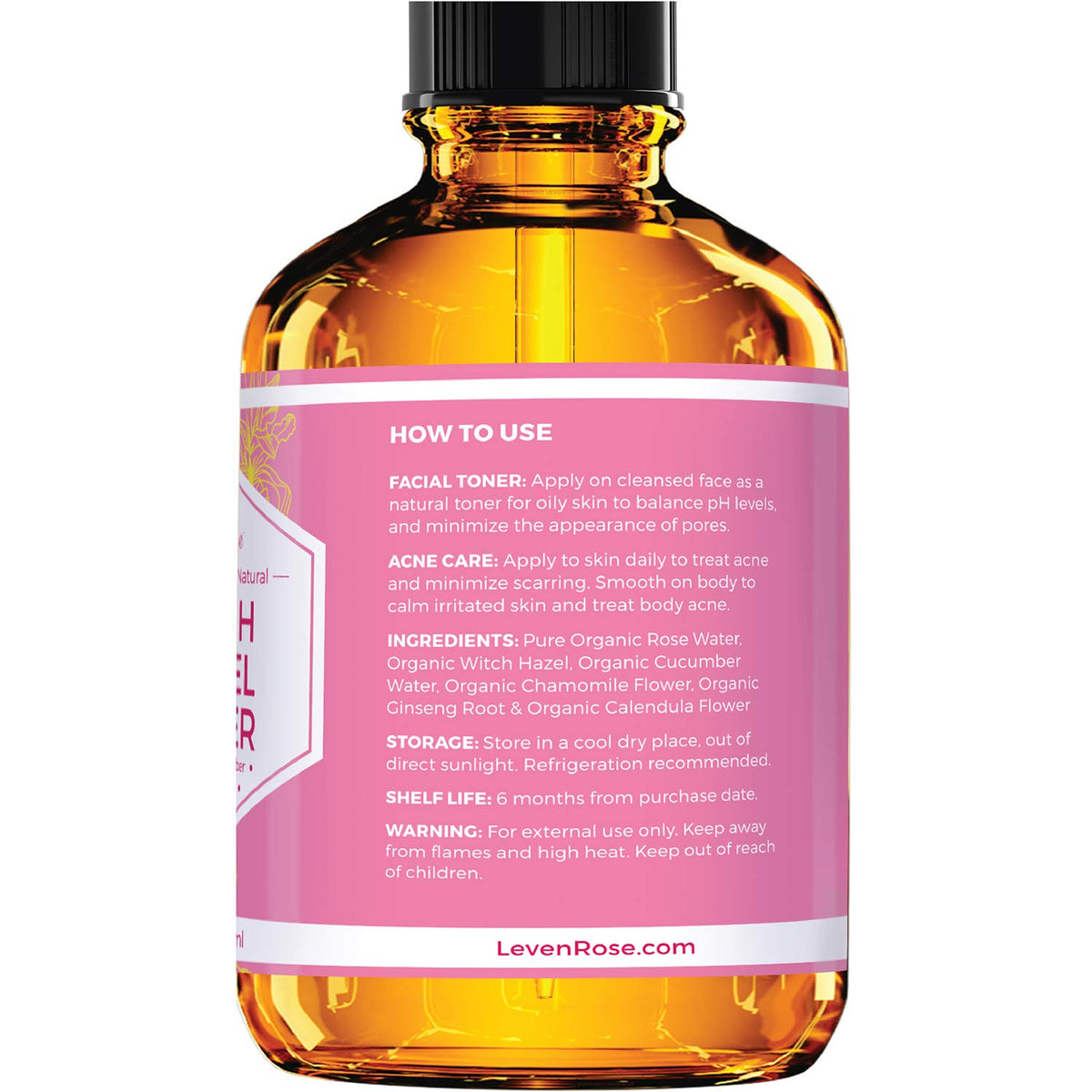 Leven Rose close-up of rose petals highlighting natural botanical infusion benefit