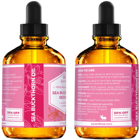 Leven Rose applying oil to hands to demonstrate quick absorption and softening
