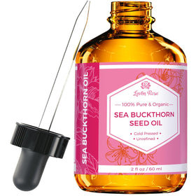Leven Rose front packaging showing 2 oz amber bottle and label, clear benefit hydration