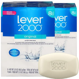 Lever 2000 front packaging showing multiple bars and clear sizing benefit