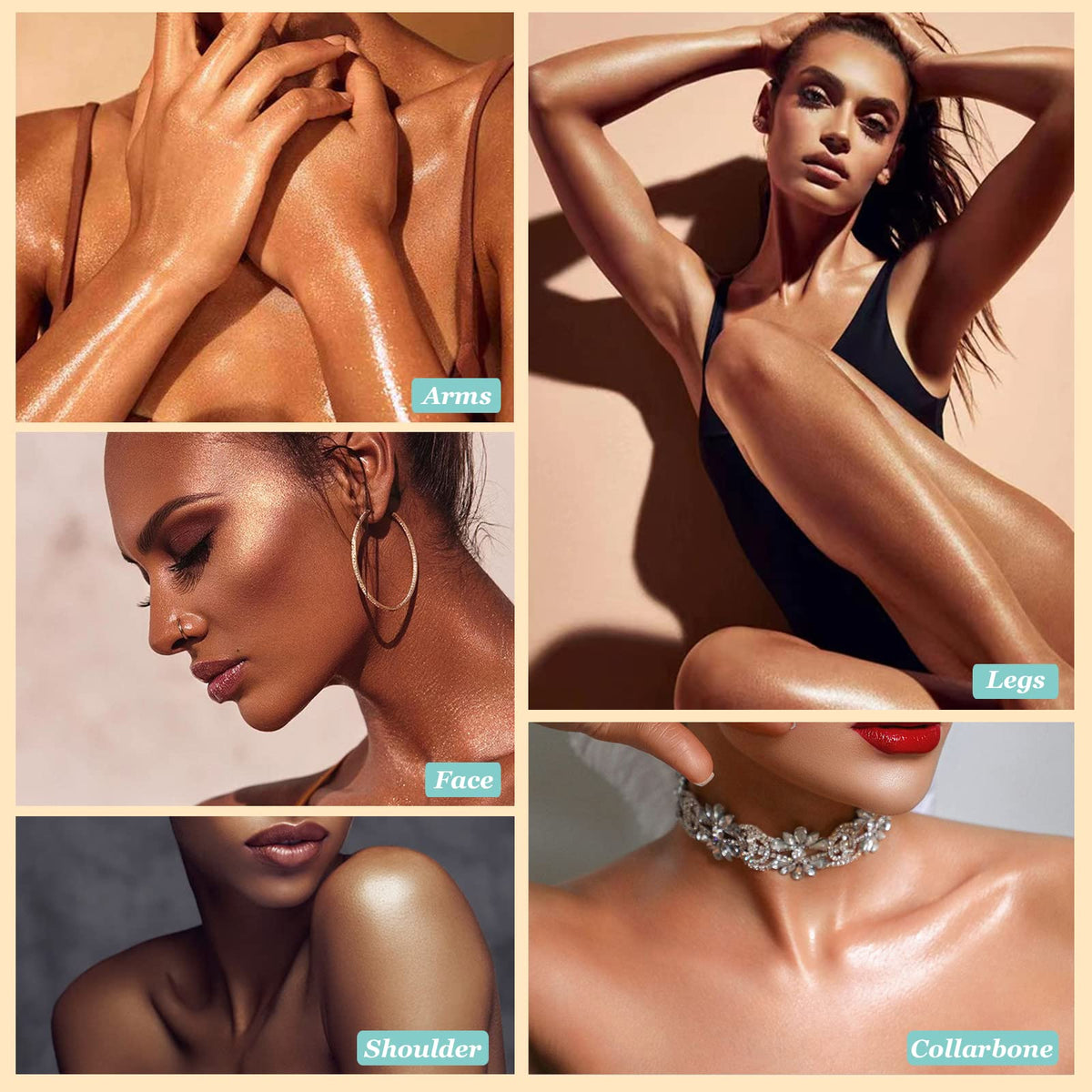 Lezero shade lineup including Diamond Platinum to compare undertones